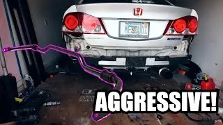 PROGRESS 24MM REAR SWAY BAR INSTALL! - 8th Gen Civic Si