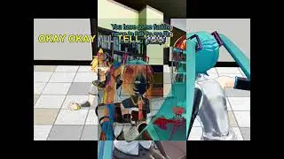 Hatsune freaku Miks out with these visuals!