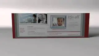 Photo Frame Collage Design Template - Photographer Marketing Brochure