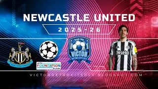 NEW NEW CASTLE UNITED KITS 2025-26 DLS 26 | CHAMPIONS LEAGUE PATCH INCLUDED
