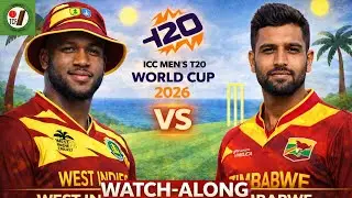 T20 Cricket World Cup 2026 Live Watch-Along | West Indies vs Zimbabwe (M44)