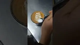 Free style latte art