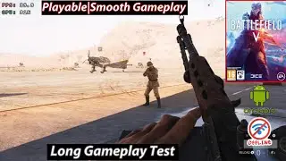 Battlefield V (PC) on Android GameHub|GameFusion 5.3.5 Emulator Snapdragon 8 gen 3 Long GameplayTest