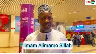 Imam Alimamo Sillah returned to Banjul from his overseas Trip