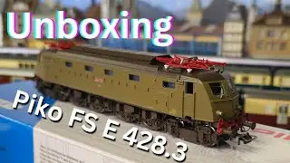 Unboxing Piko 97805  FS E 428.3 aerodynamica