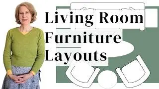 10 Living Room Furniture Layouts on 8 x 10 Area Rugs & 9 x 12 Area Rugs - Space Planning Tips