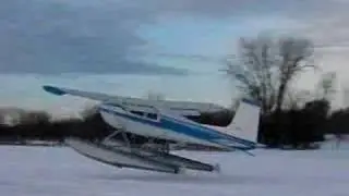 Matt&Tara Take Off from the Ice