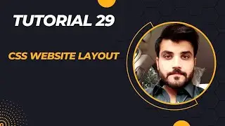 How to design a website in CSS // CSS  Tutorial Lec 29 //