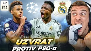 NEVJEROJATAN UZVRAT PROTIV PSG-A U LIGI PRVAKA ! REAL MADRID KARIJERA #14