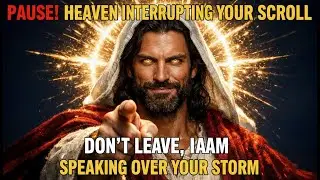 ✝️God Says: Chosen One&mdash;Pause Now, I&rsquo;m Speaking Over Your Storm | Gods Message