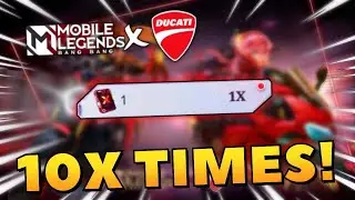 WHAT HAPPENS WHEN YOU DRAW 1X FOR 10 TIMES IN MLBB X DUCATI EVENT? GET GUARANTEED EPIC SKIN? - MLBB