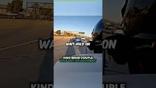 Kind Bikers Help During Accident 😢