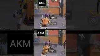 🔴 UMP vs AKM 😱 Side by Side Comparison [ UNBELIEVABLE RESULTS ]  🔴MUST WATCH #bgmi #pubg #Ump #ak