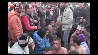 IRANIAN DEMONSTRATION IN GREECE - IDOMENI, BORDERS SKOPIA
