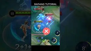 Badang Tutorial | Badang Wall Combo Is OP🔥 #mobilelegends #mlbbshorts #mlbb #badang #badangbuild