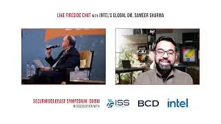 Smart Cities Fireside Chat with Sameer Sharma at the SecurMiddleEast Symposium in Dubai 2022