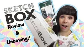 Art Supplies EVERY MONTH!! SKETCH BOX unboxing and review