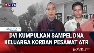 Evakuasi Korban Dilakukan Besok dan Tim DVI Ambil Sampel DNA Keluarga Korban Pesawat ATR
