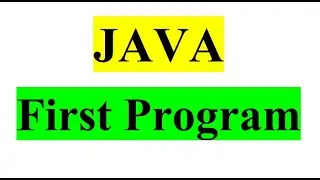First Program in Java in Tamil || Introduction to Java Programming in Tamil || Java Coding in Tamil