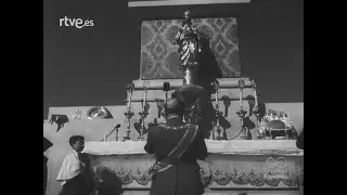 1954 10 25 NODO 616A  Día de la Hispanidad Franco consagra España al Inmaculado corazón de María