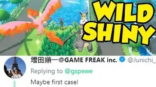Junichi Masuda Reacts To THE FIRST WILD SHINY LEGENDARY POKEMON!?