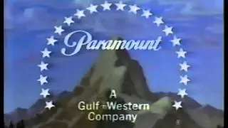 Paramount - A Gulf + Western Company (1984) Company Logo (VHS Capture)