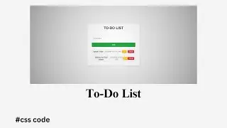 To-Do List Project Part 2: CSS Styling | JavaScript Project for Beginners | PureJava