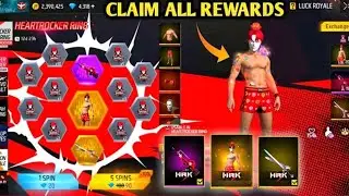 HEARTROCKER RING EVENT TODAY| FREE FIRE NEW EVENT| FF NEW EVENT TODAY| NEW FF EVENT|GARENA FREE FIRE