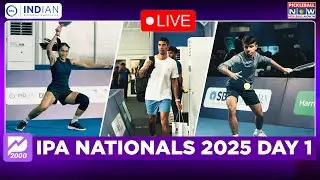 LIVE: IPA Nationals 2025 Day 1 | India&rsquo;s Biggest Pickleball Event Kicks Off | PWR 2000