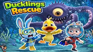 Milo and Tino Duckling Rescue Adventure 🐥Saving the Baby Duck