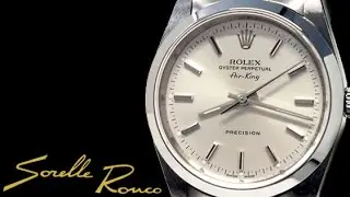 Rolex Air King Precision Silver 34mm
