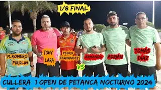 CULLERA1°Open de Petanca Nocturno 2024.M.R.