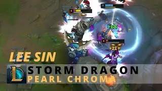 Storm Dragon Lee Sin Pearl Chroma - League Of Legends