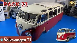 Build the Volkswagen T1 Samba Camper Van, Issues 108, 109, 110, 111, and 112 | ASMR