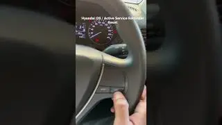 Сброс напоминания о сервисном обслуживании Hyundai i20 Active &mdash; Индия