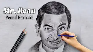 How to Draw Mr.Bean | Mr.Bean Pencil Sketch Step by Step #drawing