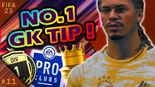 My *NUMBER 1* GK Tip | FIFA 23 Pro Clubs | Comp Goalkeeper Tutorial | 3 Minute Tips #11