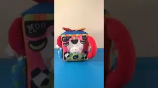 Melissa & Doug farm animal cube plush