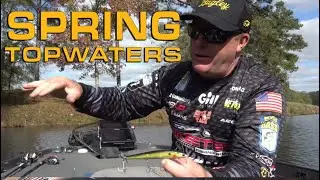 Topwaters for Spring Bass with Scott Canterbury
