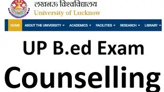 UP B.ED counselling 2022✅💯l B.ed counseling ✅💯