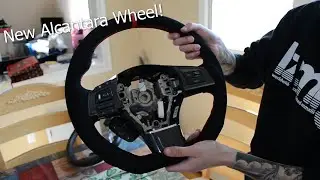 NEW STEERING WHEEL FOR THE 2016 WRX (install video)