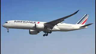 Air France Airbus A350-941 (F-HTYB) at Santiago de Chile Airport (SCL/SCEL)