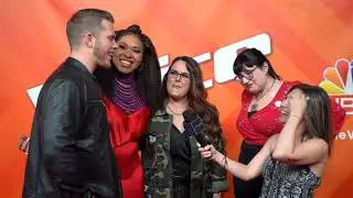 The Voice Gyth Rigdon, Kim Cherry and Oliv Blu Team Blake