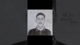 ART BY SHWETA YADAV 🦋😇{Dharmendra sir }@Toppersmarg #youtubeshorts #pencilsketch #pencildrawing