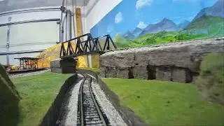 Model Trains : Cab Rides (different paths)  in my layout