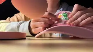 asmr tapping and scratching on baseball caps (no talking)