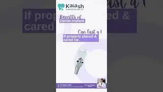 Transform Your Smile Dental Implants | Kalash Orthodontics and Dental Care Raipur #dentist