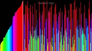 Ultimate Sorting Algorithms Comparison (Visualized with Sound) - Oddly Satisfying 4K