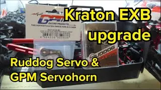 Arrma Kraton EXB upgrade: RUDDOG RCL2210 HV Coreless High Torque Servo