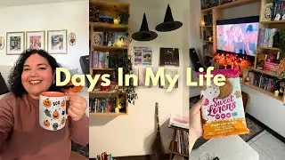 Cozy Fall Days In My Life | coloring night, baking, comfort movies, PCOS self-care chats, updates